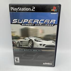 Supercar Street Challenge PS2 - Complete, Tested, w/ Manual